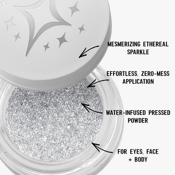 HALF MAGIC Glitterpuck Pressed Glitter for Eyes, Face + Body #3