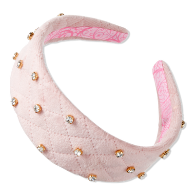 Scünci Wicked Glinda Pink Headband With Stones