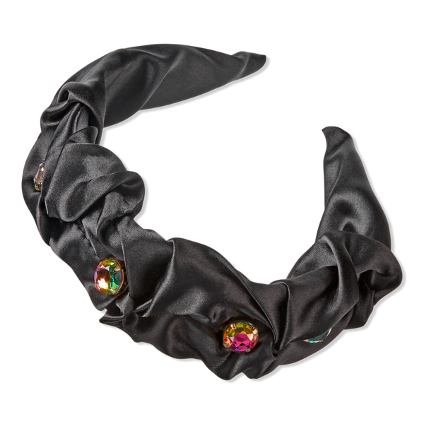 Scünci Wicked Elphaba Ruched Headband With Stones #1