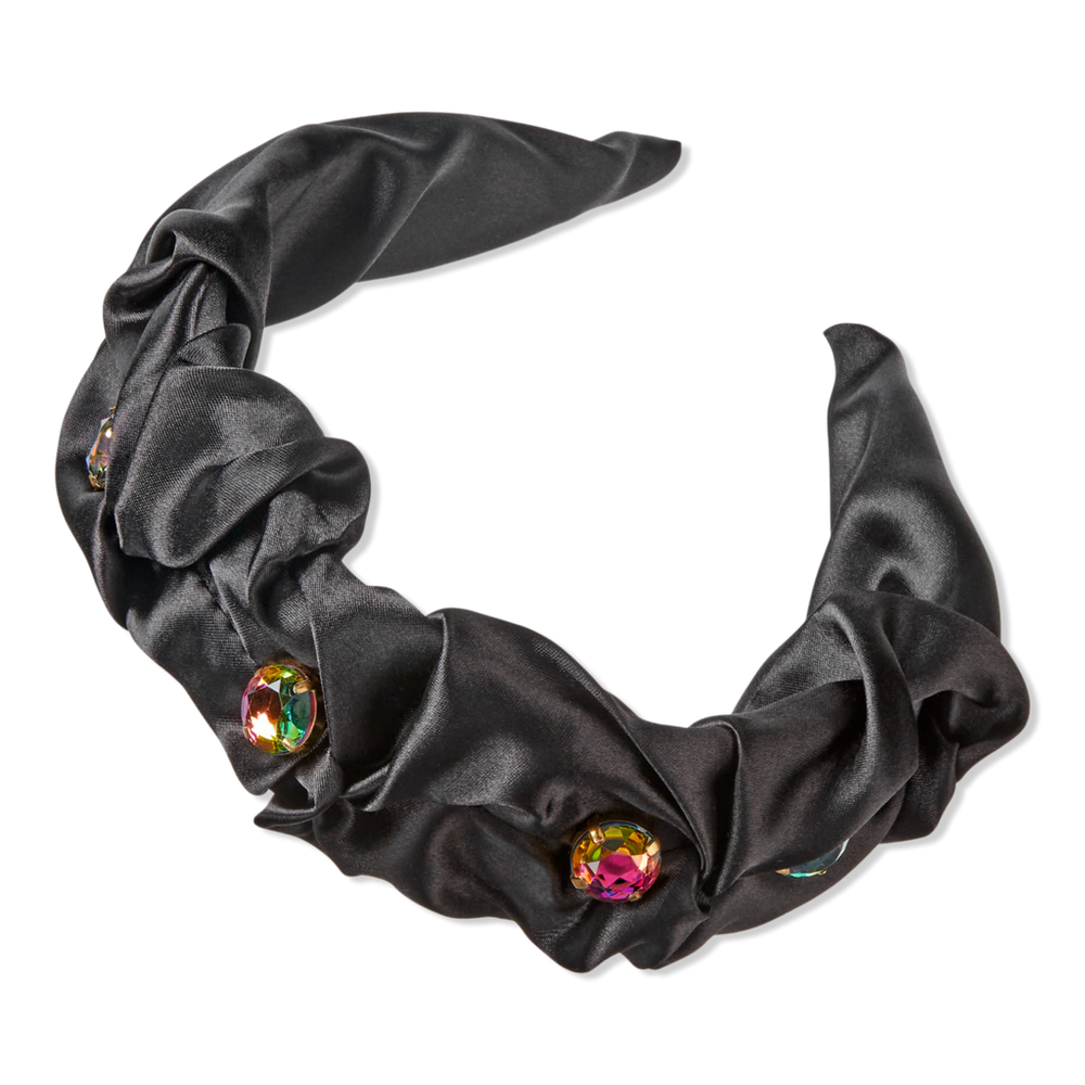 Scünci Wicked Elphaba Ruched Headband With Stones