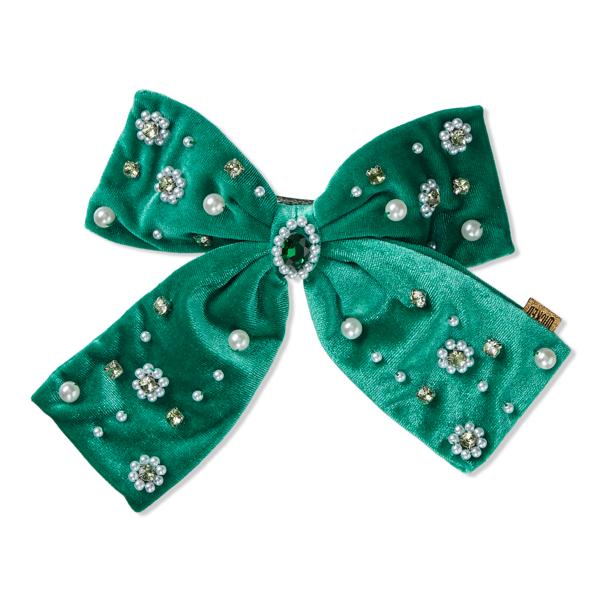 Scünci Wicked Emerald City Embellished Bow #1