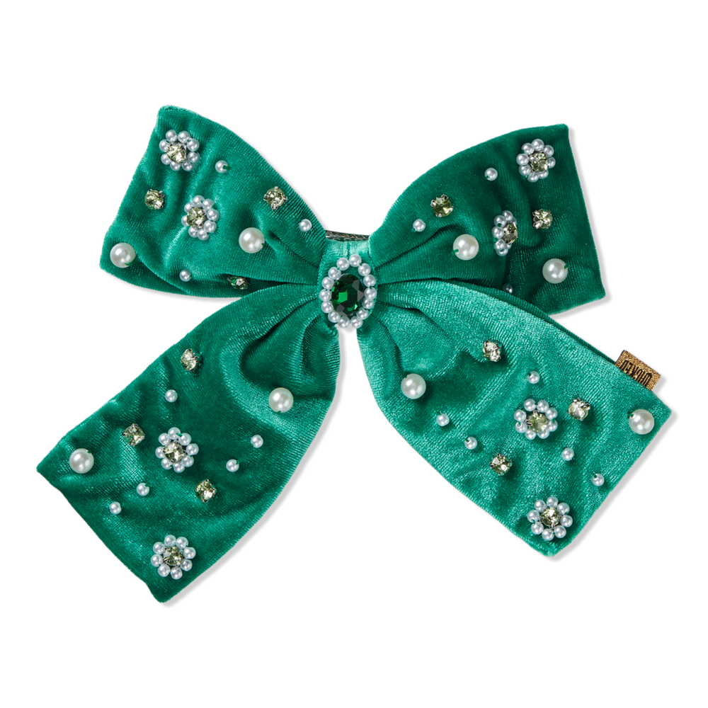 Scünci Wicked Emerald City Embellished Bow