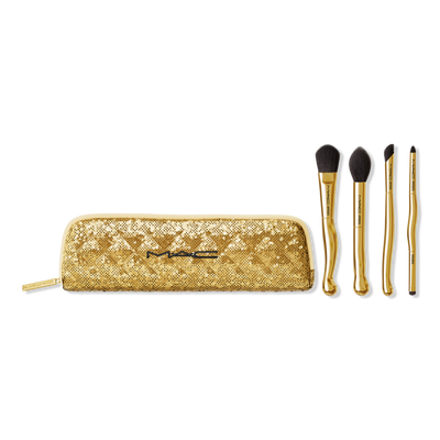 MAC Golden Touch Mini Makeup Brush Gift Set