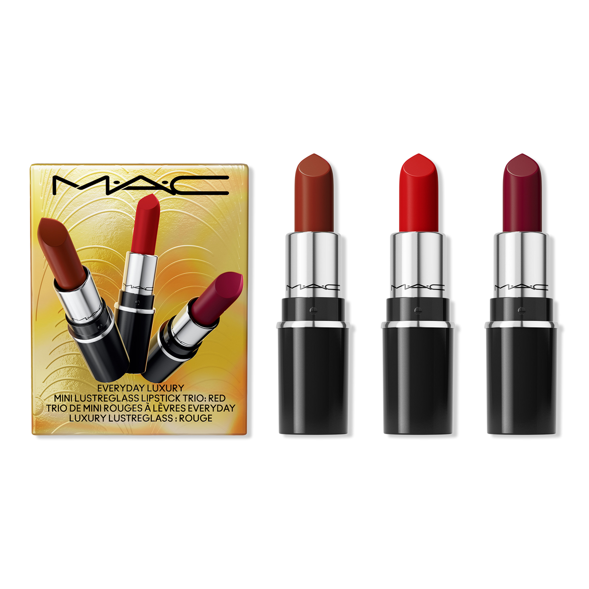 Popular MAC 5 Lipstick Bundle