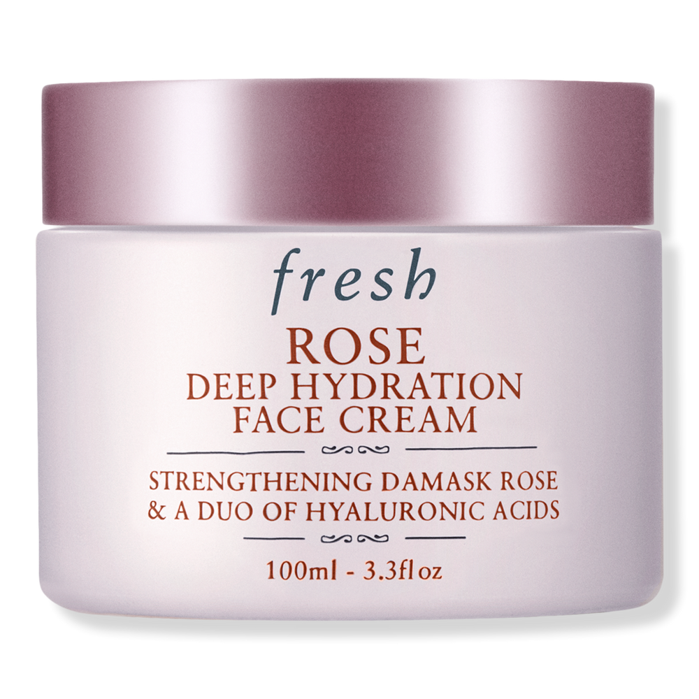 Fresh Rose & Hyaluronic Acid Deep Hydration Moisturizer - 3.3 oz