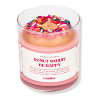 Donut Worry Be Happy Candle