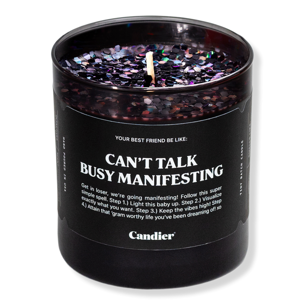 Candier Can't Talk Busy Manifesting Candle #1