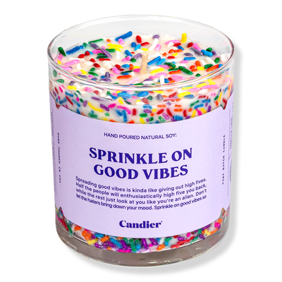 Candier Sprinkle Good Vibes Candle