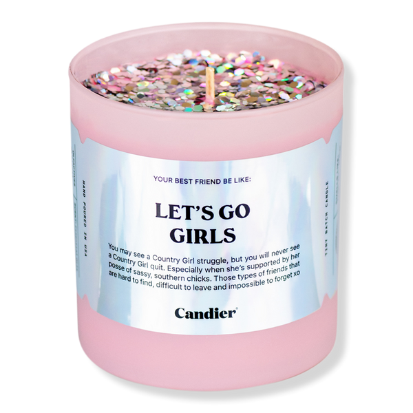 Candier Lets Go Girls Candle #1