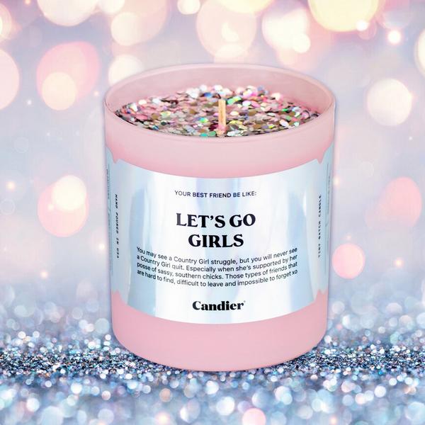 Candier Lets Go Girls Candle #2