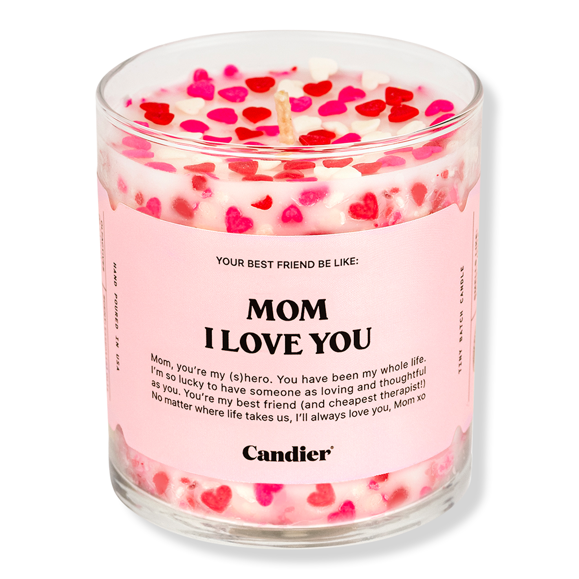 Candier Mom I Love You Candle #1