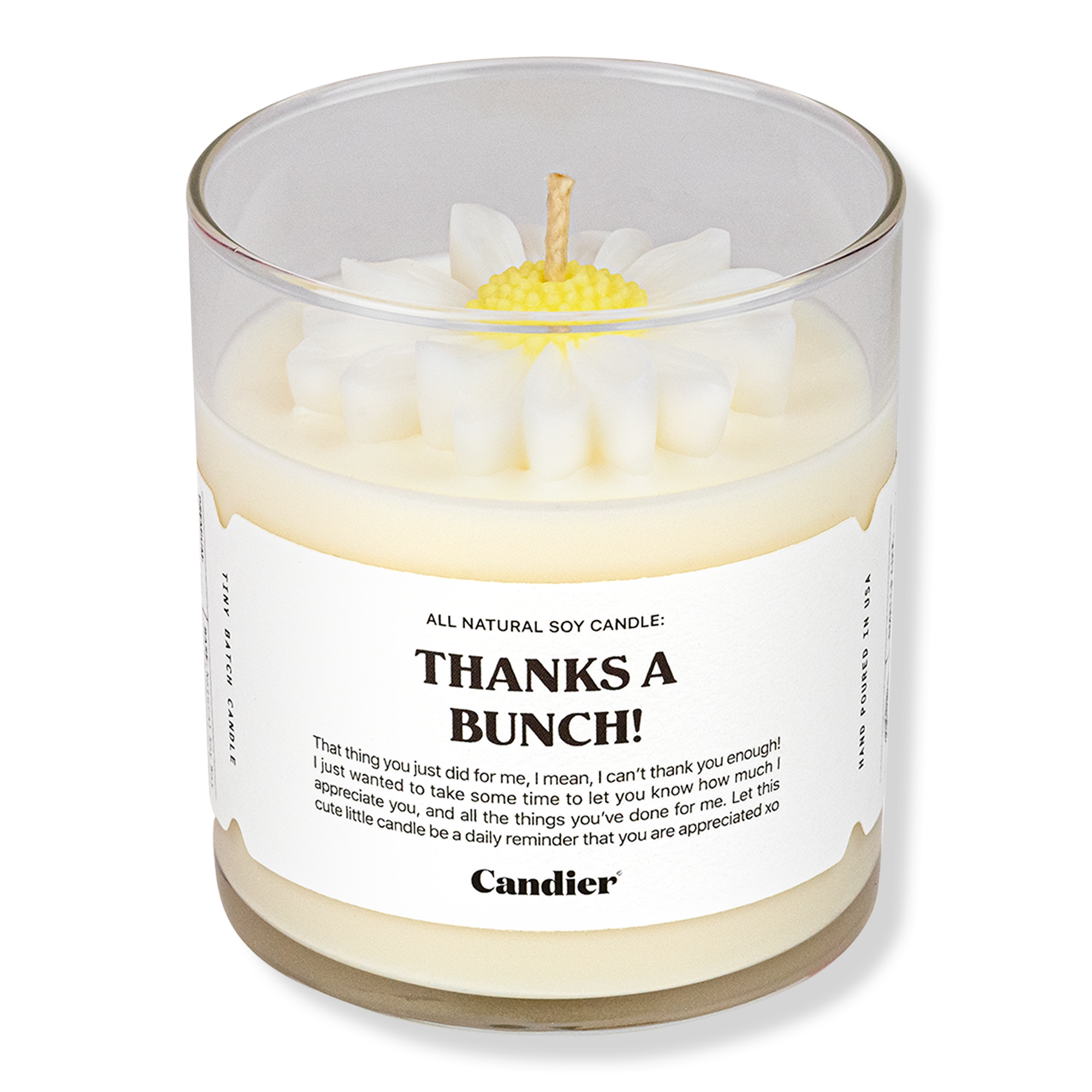 Candier Thanks A Bunch Candle #1