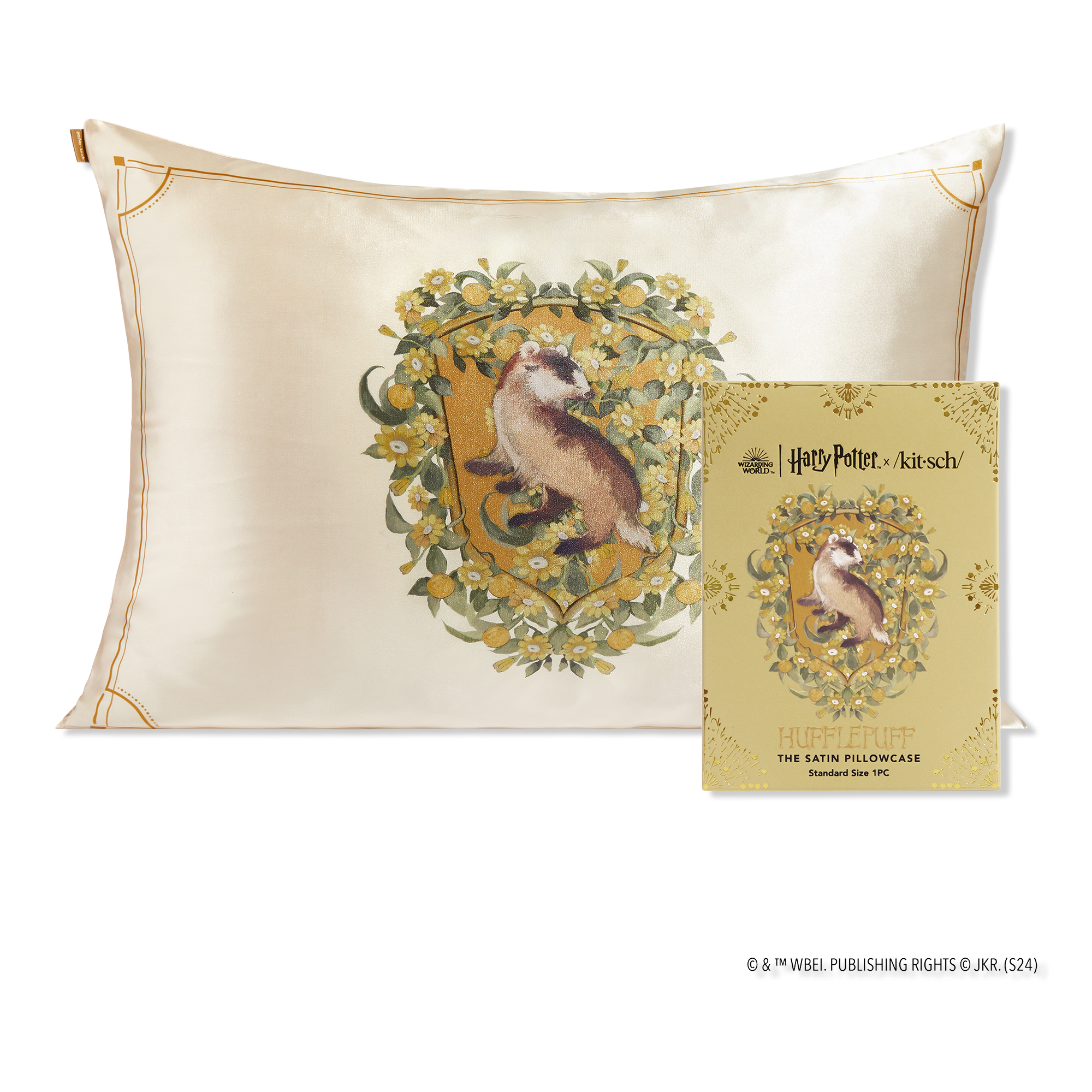 Kitsch Harry Potter x Kitsch Satin Pillowcase Standard #1