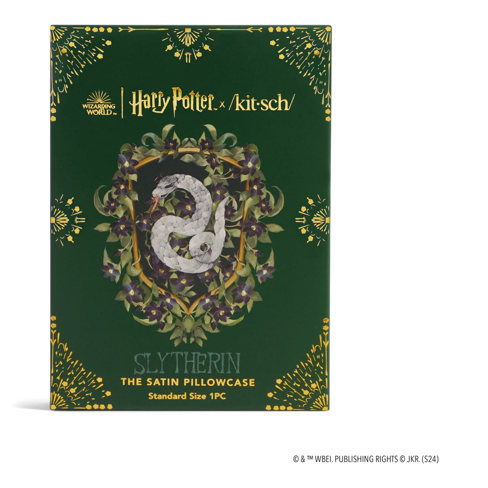 Harry Potter x Kitsch Satin Pillowcase Standard
