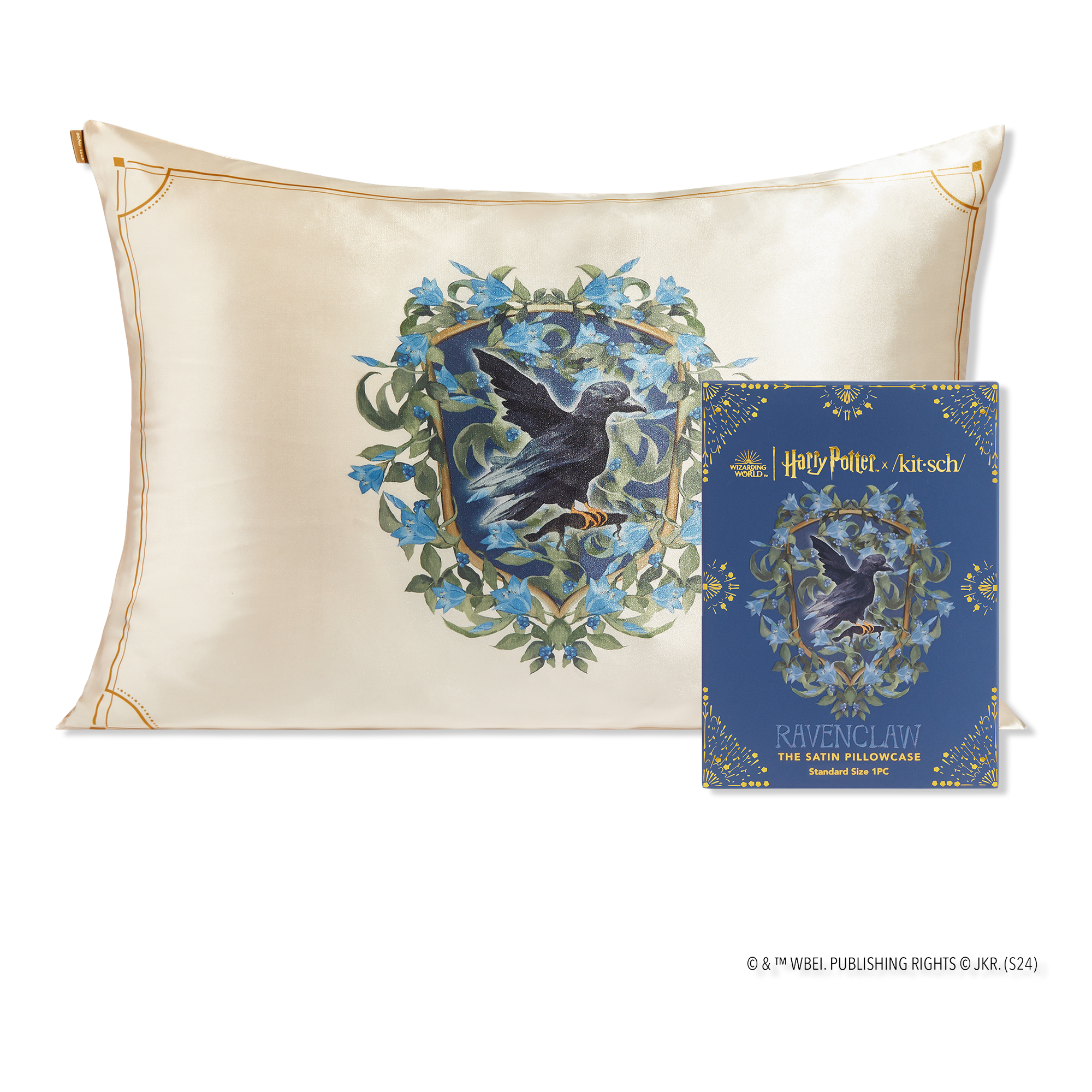 Kitsch Harry Potter x Kitsch Satin Pillowcase Standard #1