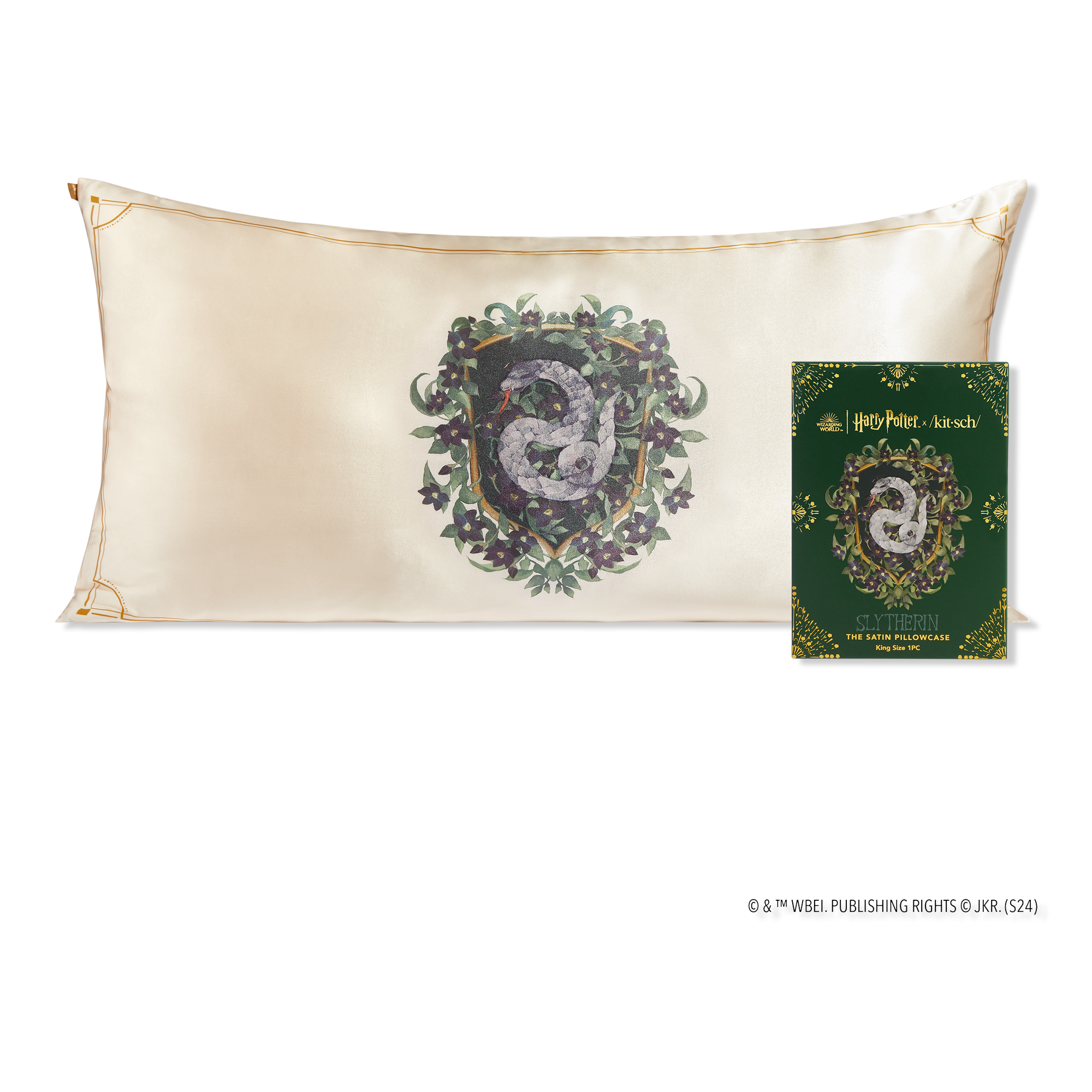 Kitsch Harry Potter x Kitsch Satin Pillowcase King #1