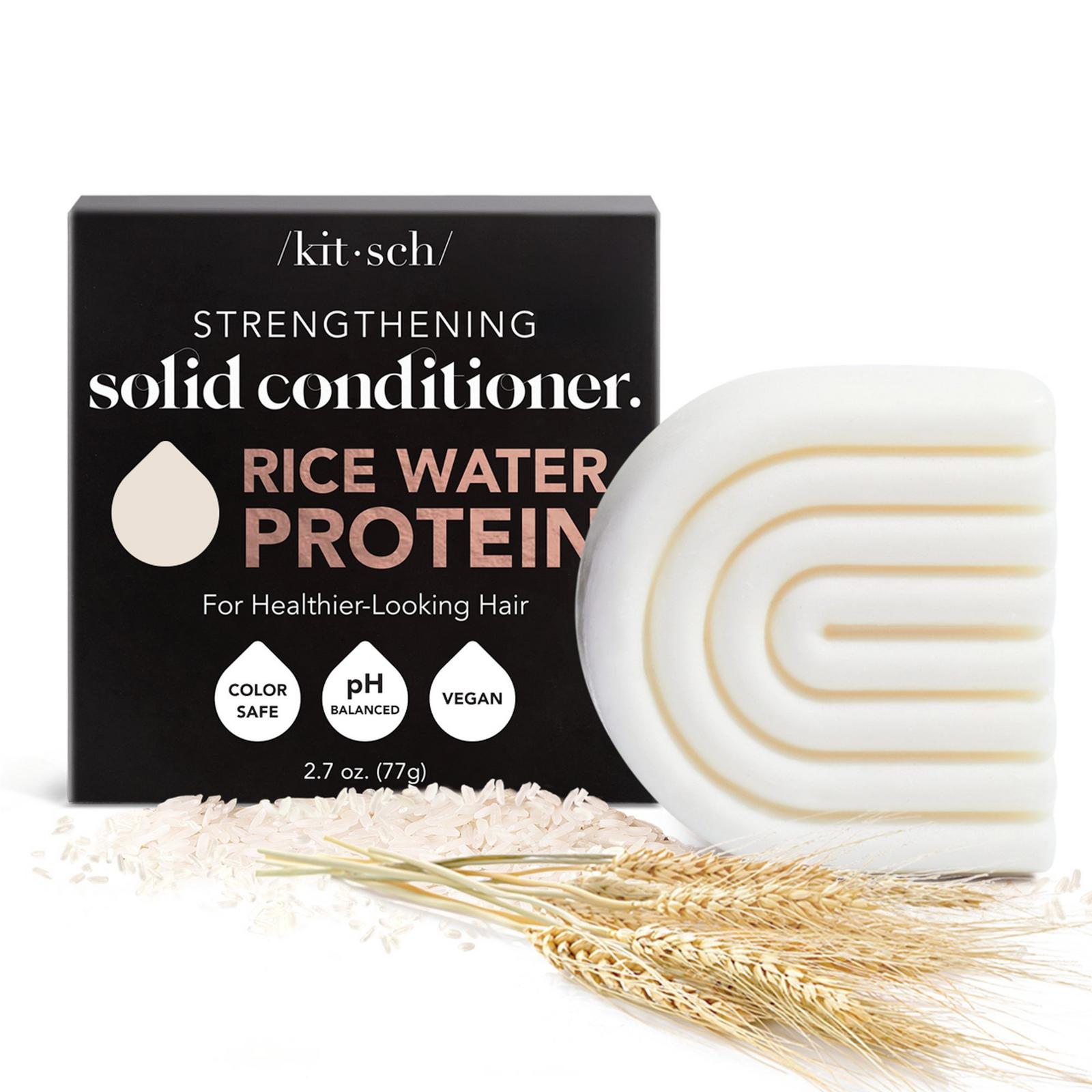 Rice Water Protien Strengthing Shampoo & Conditioner Bar Combo Pack