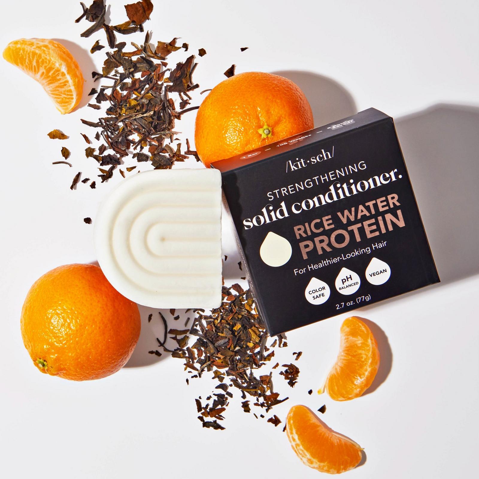 Rice Water Protien Strengthing Shampoo & Conditioner Bar Combo Pack