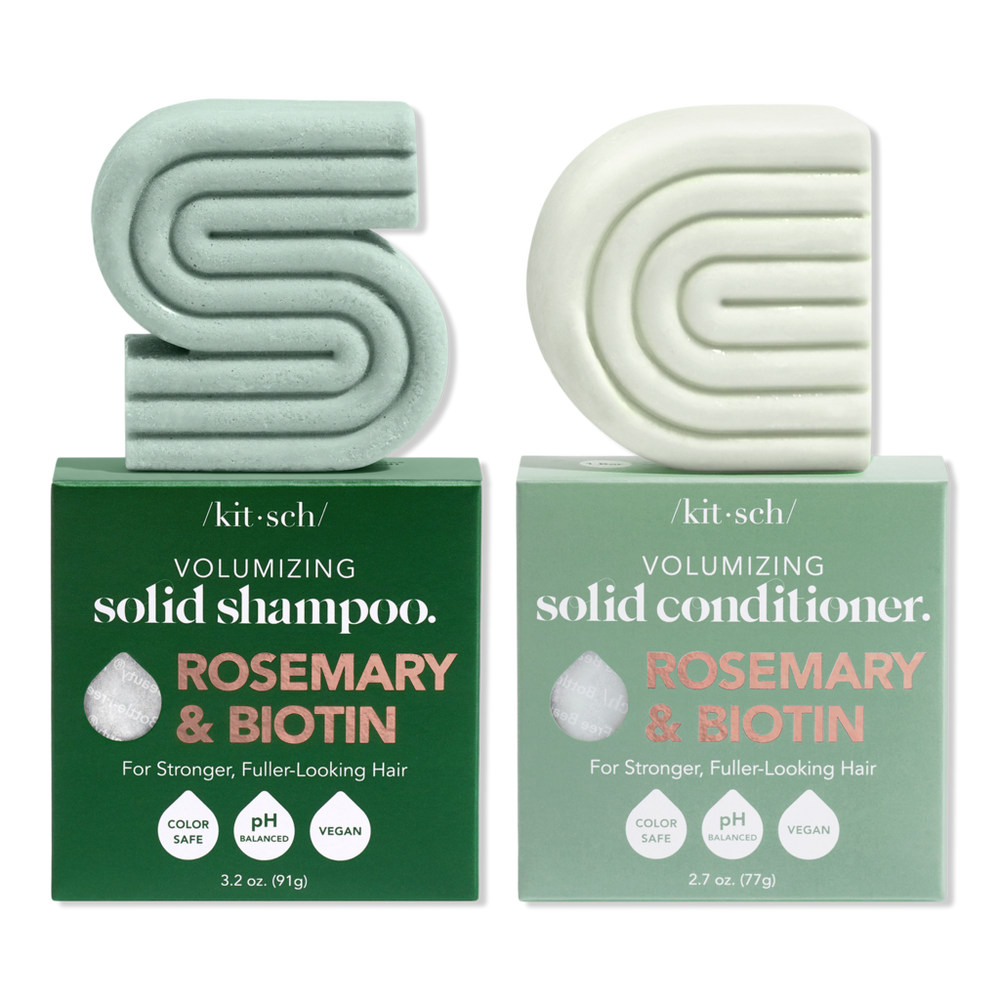 Kitsch Rosemary & Biotin Volumizing Shampoo And Conditioner Combo Pack