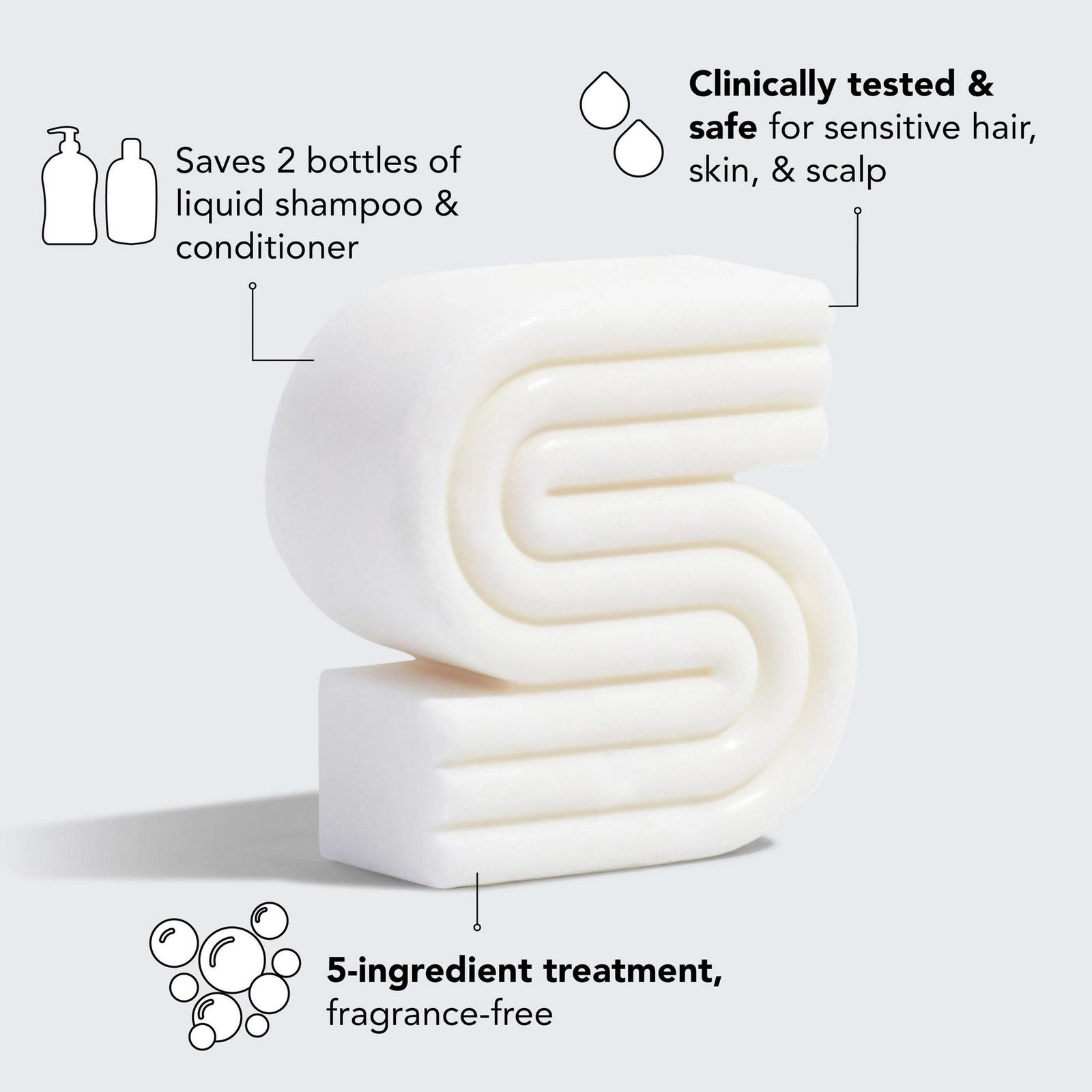 Ultra Sensitive Solid Shampoo & Body Wash and Conditioner & Shave Bar Combo Pack