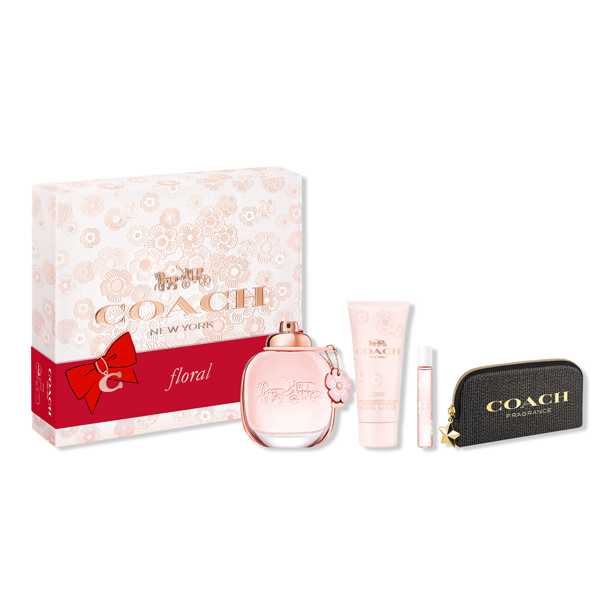 Coach Floral 4-Piece Set #1