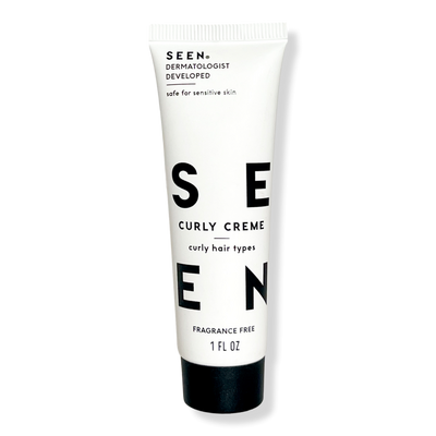 SEEN Free Curly Creme Fragrance Free deluxe sample with $35 brand purchase Free Curly Creme Fragrance Free deluxe sample with $35 brand purchase