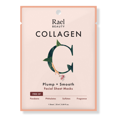 Rael Free Plump + Smooth Sheet Mask with $20 brand purchase