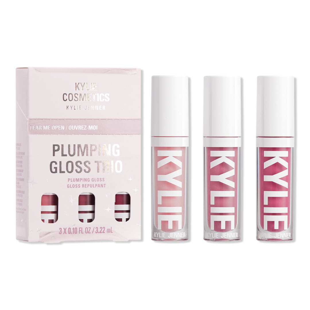 KYLIE COSMETICS Plumping Lip Gloss Trio Holiday Gift Set #1