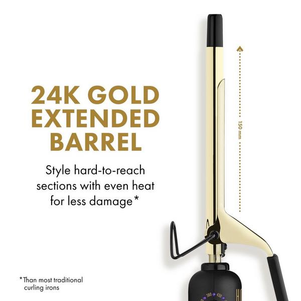 Hot Tools Pro Artist 24K Gold Collection Extended Barrel Curling Iron #3