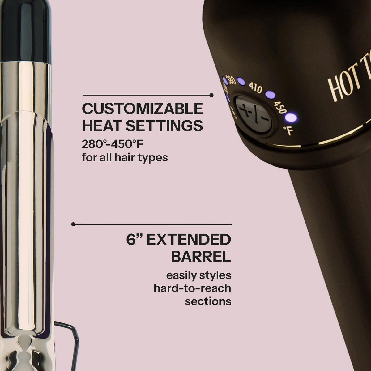 Pro Artist 24K Gold Collection Extended Barrel Curling Iron