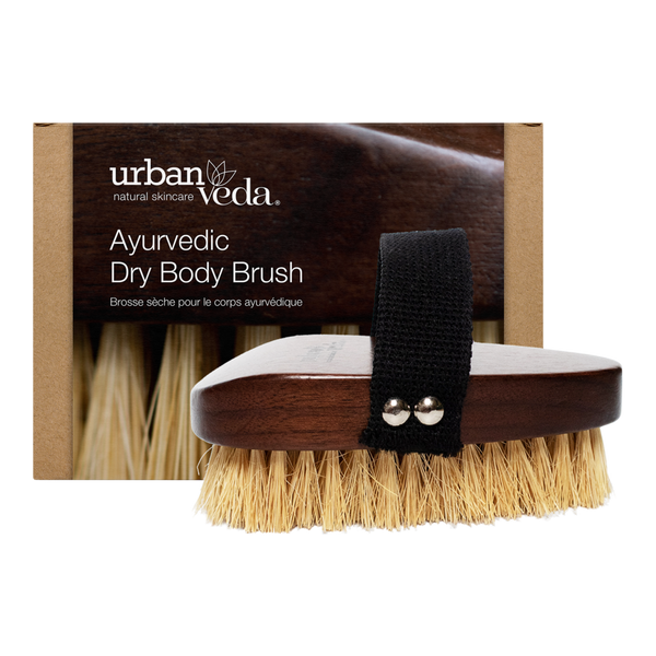 Urban Veda Ayurvedic Dry Body Brush for Exfoliation & Circulation #1