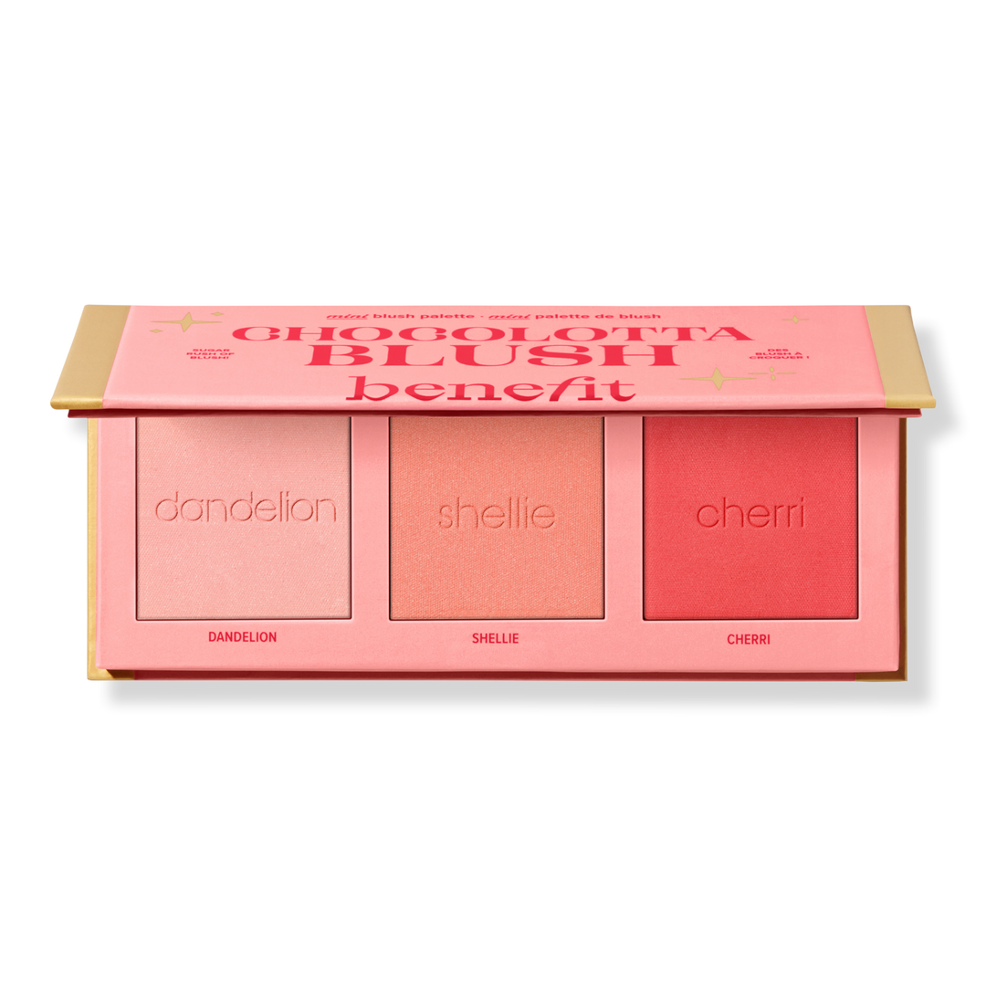 Benefit Cosmetics Chocolotta Blush Mini Blush Holiday Palette #1