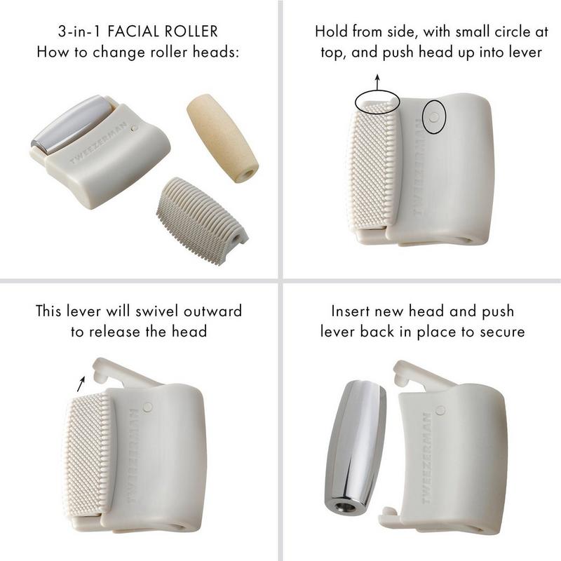 Tweezerman - 3-in-1 Facial Roller Set | Ulta Beauty