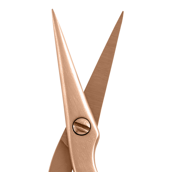 Tijeras y Brocha para Cejas Rose Gold 3