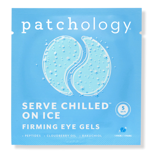 Serve Chilled On Ice Cooling & Firming Under Eye Gel Patches - 1 pair