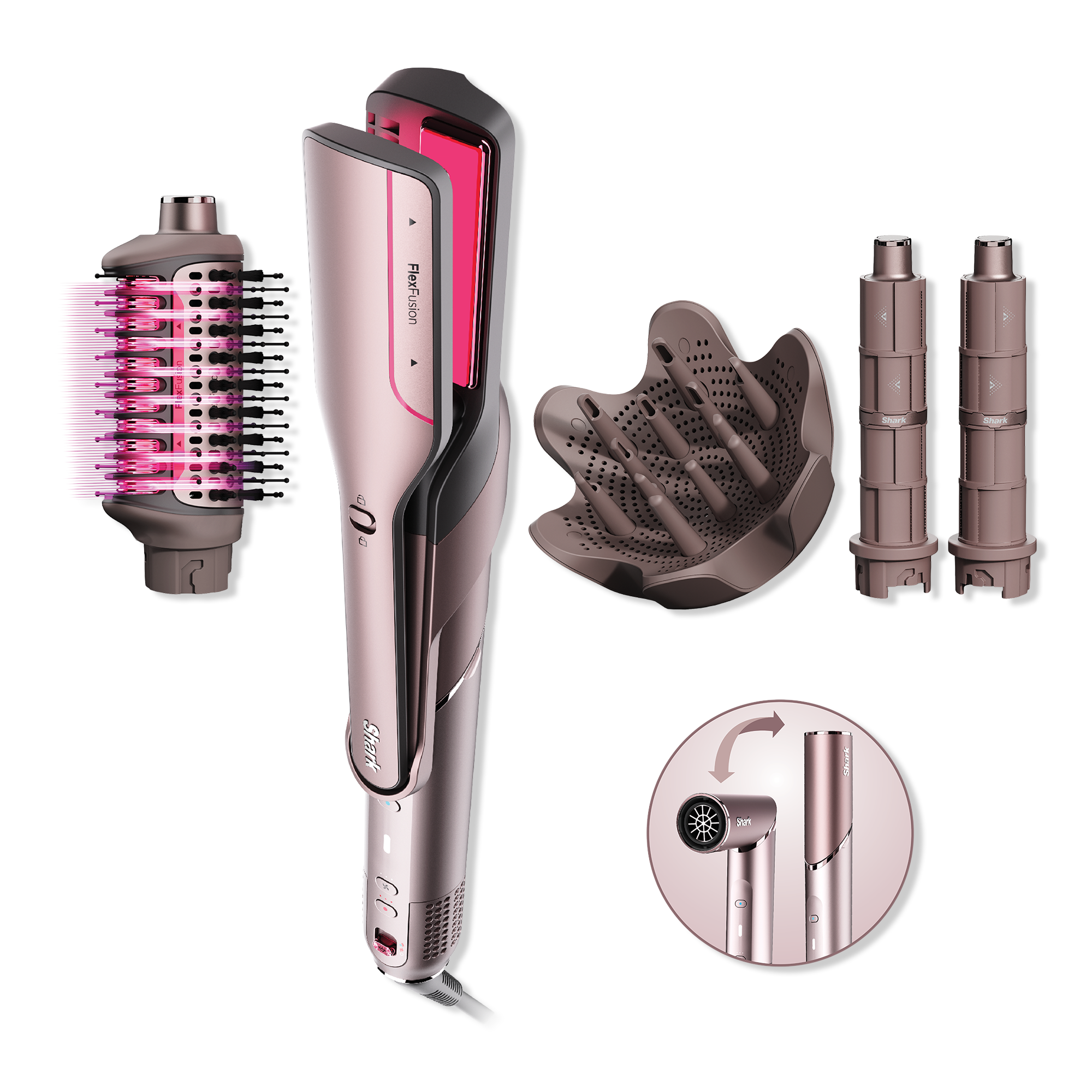 Shark Beauty FlexFusion ​Air & Ceramic System with Air Straightener & Diffuser #1