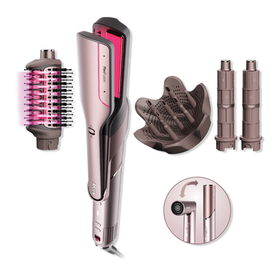 Shark Beauty FlexFusion ​Air & Ceramic System with Air Straightener & Diffuser