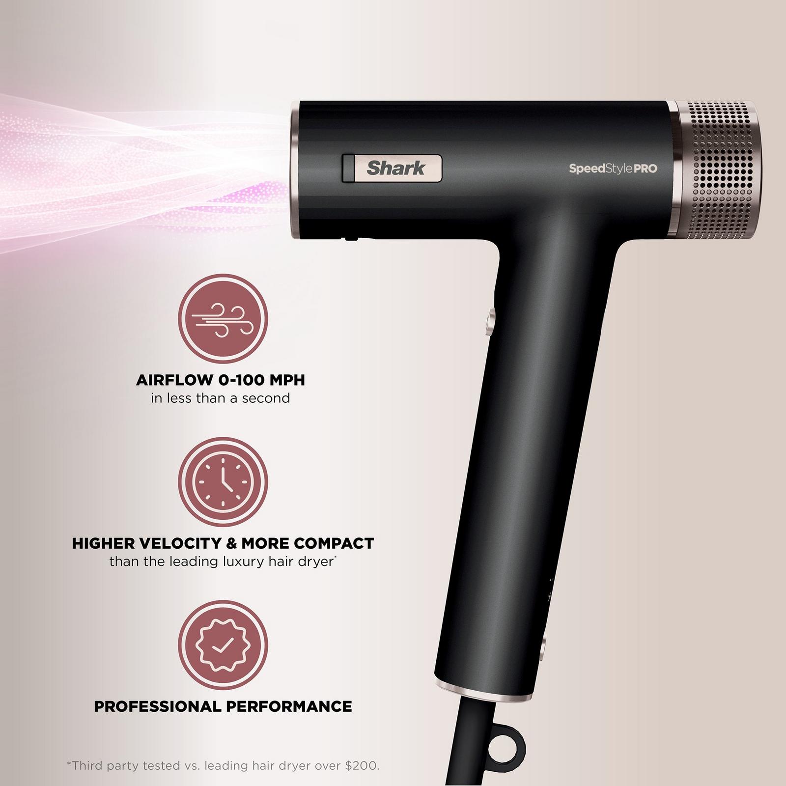 SpeedStyle Pro Professional Performance High-Velocity Hair Dryer System & Diffuser