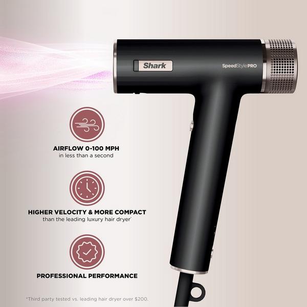 Shark Beauty SpeedStyle Pro Professional Performance High-Velocity Hair Dryer System & Diffuser #2