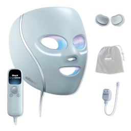 Shark Beauty CryoGlow Under-Eye Cooling+LED Anti-Aging & Skin Clearing Face Mask