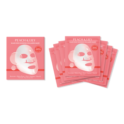 PEACH & LILY Glass Skin Ginseng Collagen Mask - 7 ct