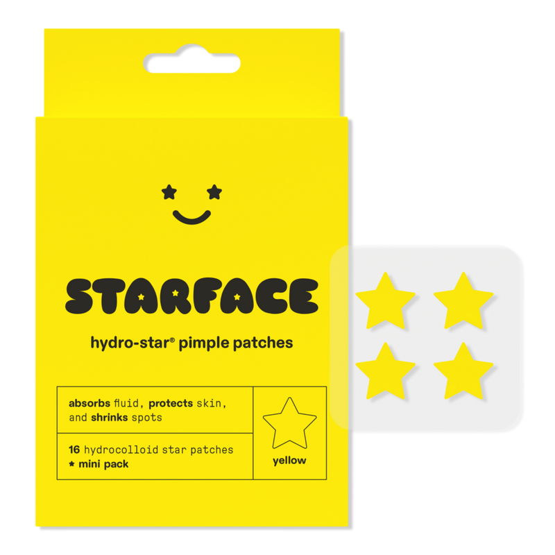 STARFACE - 16 ct Hydro-Star Yellow Pimple Patches