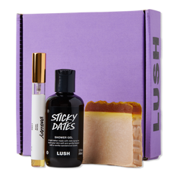 LUSH Layer On The Gourmand Shower And Fragrance Kit