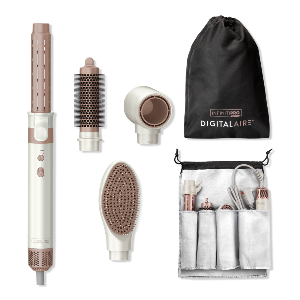 Conair Infinitipro Digitalaire Styling System - White In White