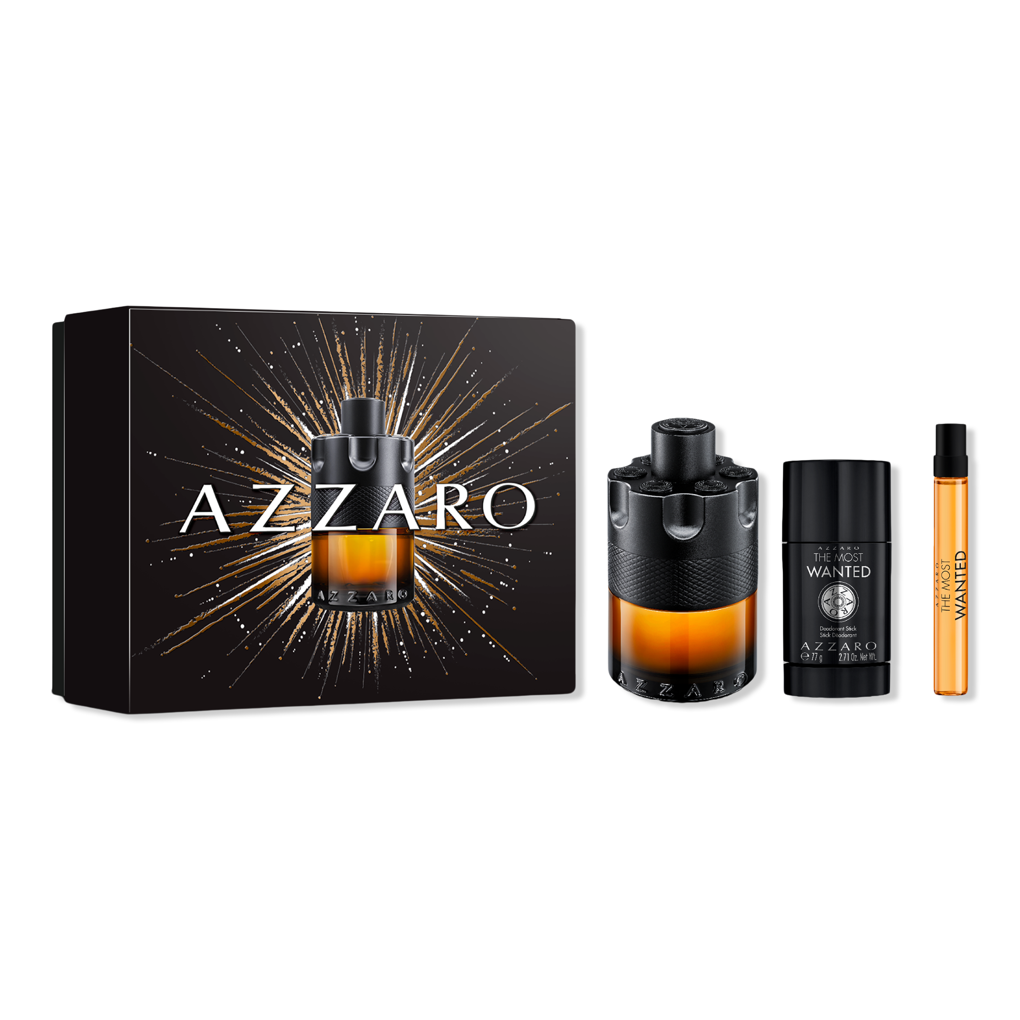 Azzaro The Most Wanted Parfum 3 Piece Holiday Gift Set #1
