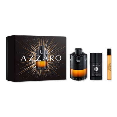 Azzaro The Most Wanted Parfum 3 Piece Holiday Gift Set