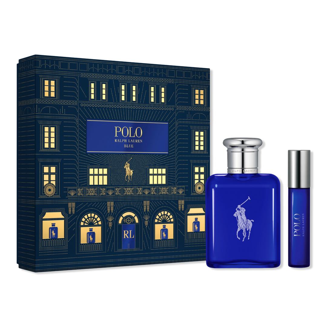 Ralph Lauren Polo Blue Eau de Toilette Coffret 2 Piece Men's Fragrance Gift Set #1