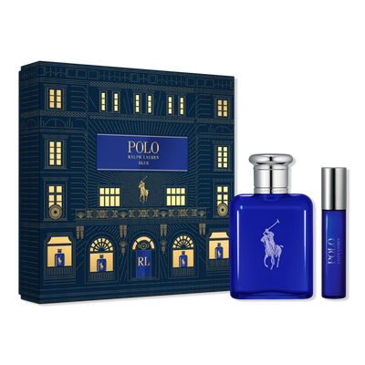 Ralph Lauren Polo Blue Eau de Toilette Coffret 2 Piece Men's Fragrance Gift Set
