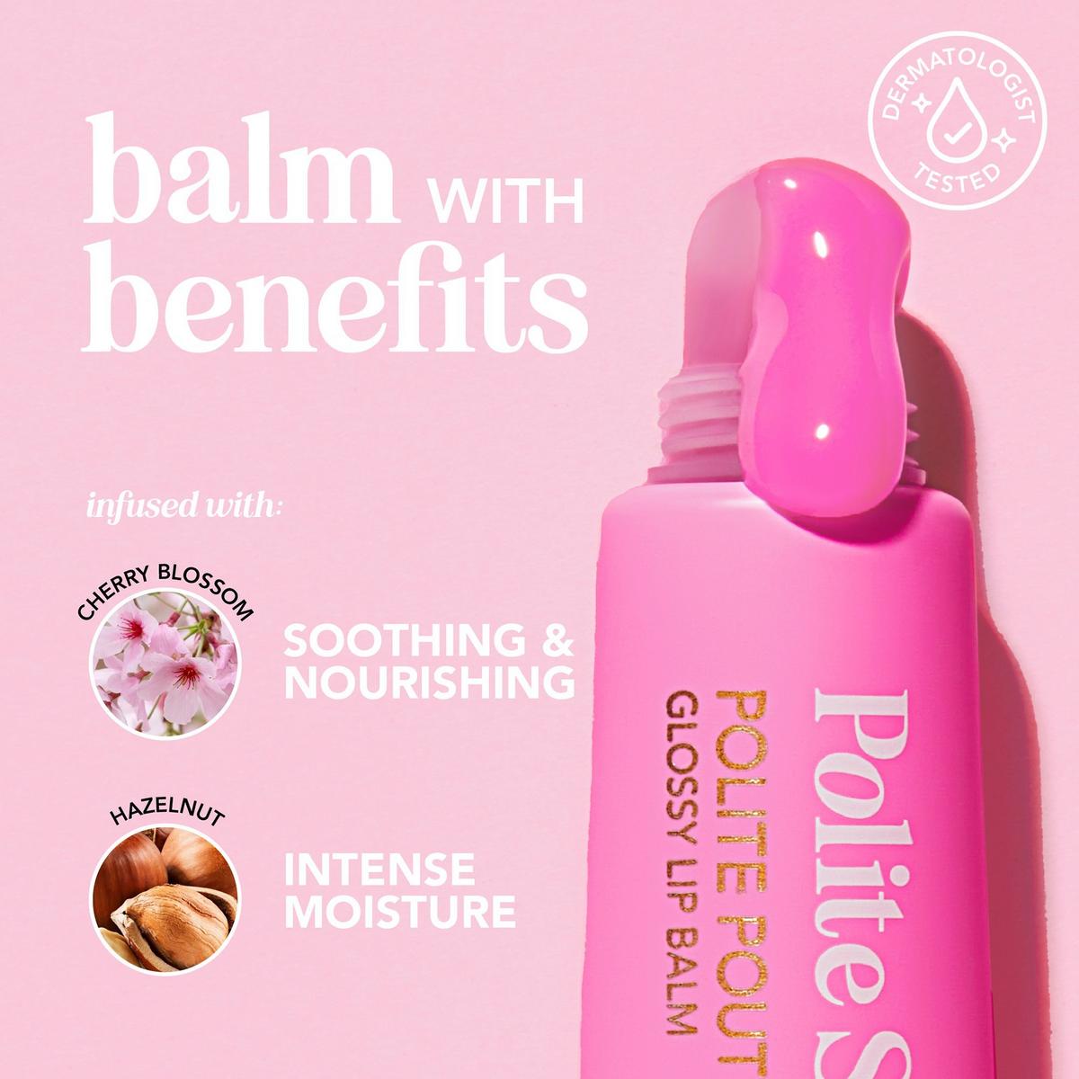 Polite Pout Glossy Lip Balm