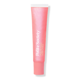 Polite Society Polite Pout Glossy Lip Balm - Peach Bellini